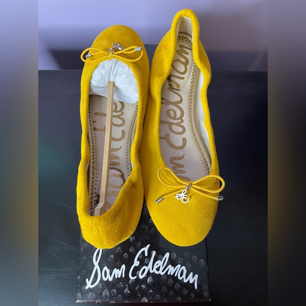 Sam Edelman Yellow Flats 💛